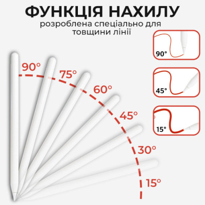 Стилус AirOn AirSens white for iPad (6126755813230) Вінниця - фото 5