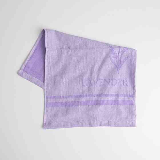 Набор пестротканых полотенец Lavender 30х50см 12 шт 100% бавовна 260г/м2 (6 цветов) Сумы