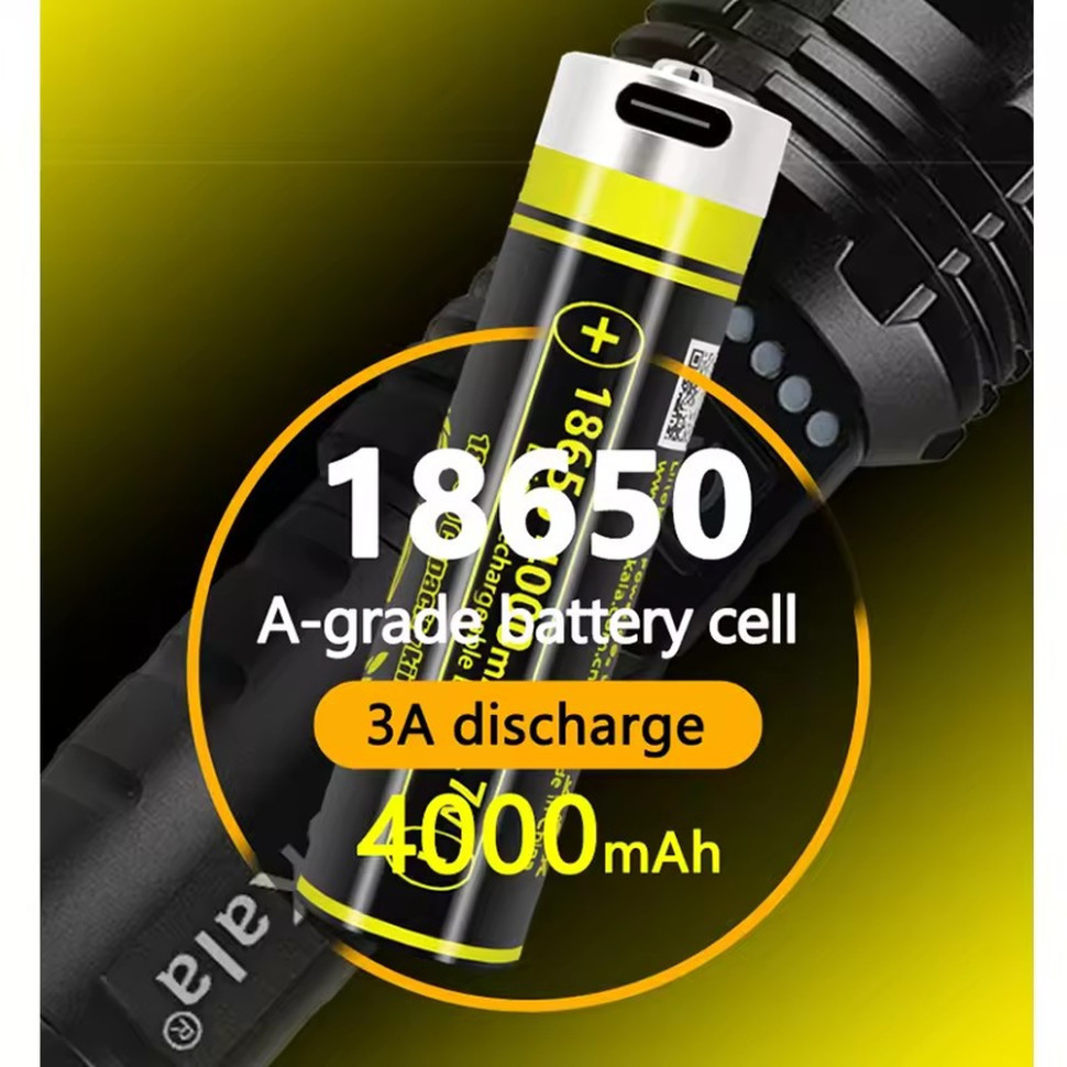 Акумулятор LiitoKala USB-King4000 18650 на 4000 mAh з USB Рівне - фото 2