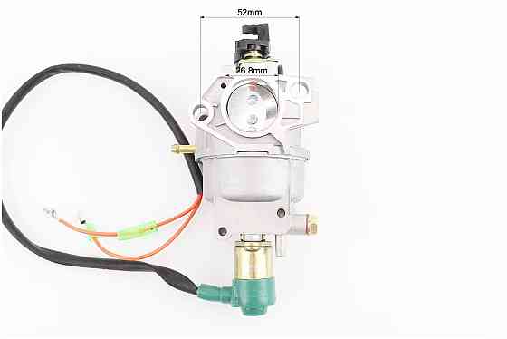 Карбюратор з електроклапаном D-26,80mm 182F/188F/190F під вакуумну заслінку, від 2шт -8% Київ