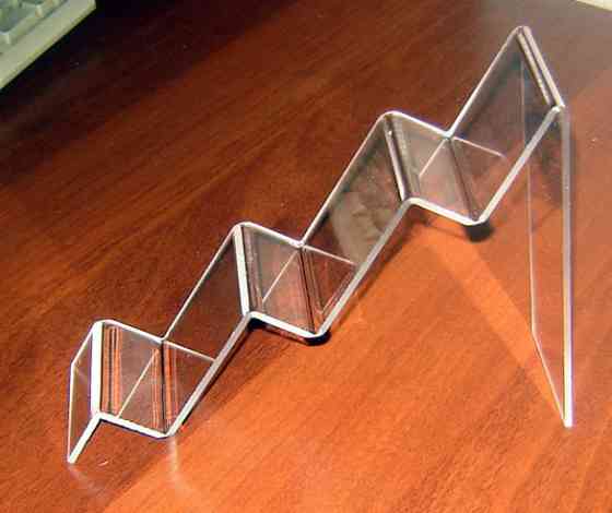 Подставка EKOSTAR для портмоне трехярусная из оргстекла Київ