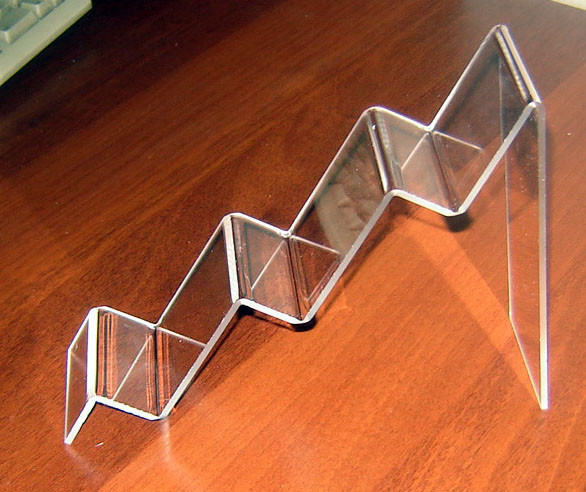 Подставка EKOSTAR для портмоне трехярусная из оргстекла Київ - фото 2