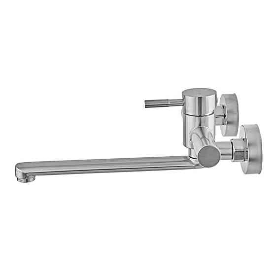 Настінний кухонний змішувач Armata SUS-005 із нержавіючої сталі (CH6472) Харків