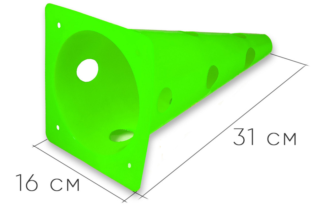 EasyFit Конус-фішка спортивна EasyFit 31 см зелена Коломия - фото 7