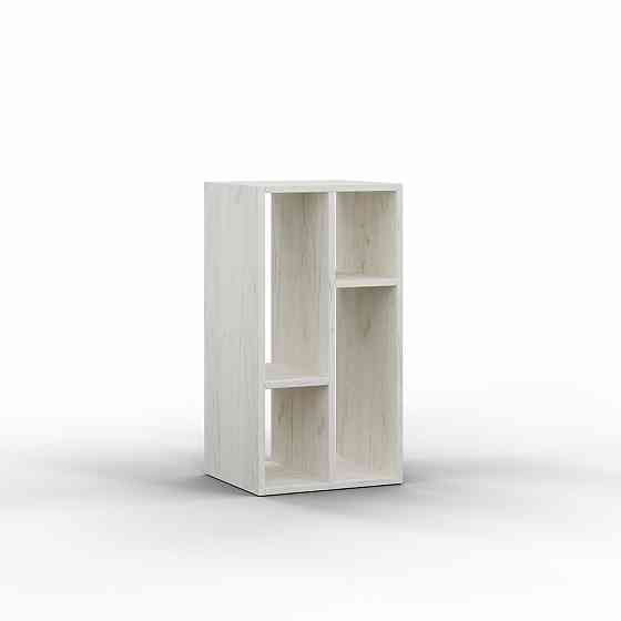 Полка навесная Т-11, Дуб Крафт Білий, 400/300/760 Львов