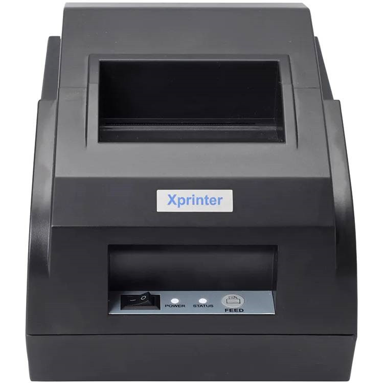 Друкарка чеків Xprinter XP-58IIL (термодрук, 90 мм/с, стрічка 58 мм, USB, чорний) Вінниця - фото 1