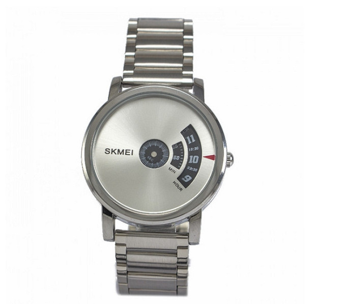 Мужские наручные часы Skmei 1260 all silver Винница - изображение 3