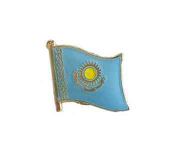 Прапор Казахстану значок Київ