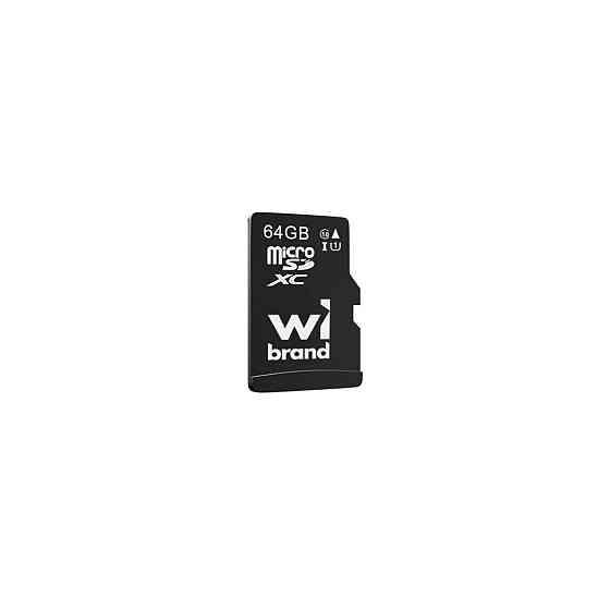 microSDXC (UHS-1) Wibrand 64Gb class 10 (WICDXU1/64GB) Київ