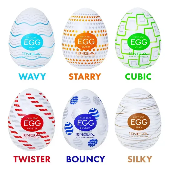 Мастурбатор-яйце Tenga Egg Wavy Львов
