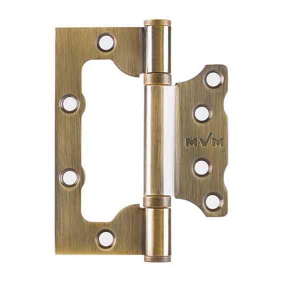 ЗАВИСА ДЛЯ ДВЕРЕЙ УНИВЕРСАЛЬНАЯ НЕВРЕЗНАЯ УСИЛИНА HB-100E AB СТАРА БРОНЗА Киев