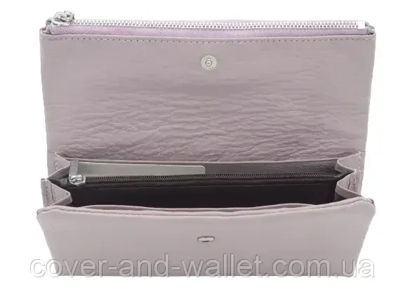 Темно-розовый женский кошелек для купюр и карточек ST 269 Киев - изображение 3