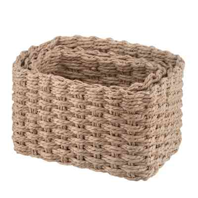 Кошик для зберігання Ardesto Prestigio Плетені Бежеві 3 шт. 3.3 / 2.2 / 1.4 л (ARHC2505BE) Вінниця