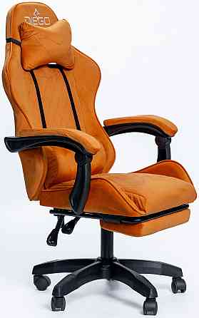 Крісло геймерське DIEGO ALCANTARA PRO Orange Київ