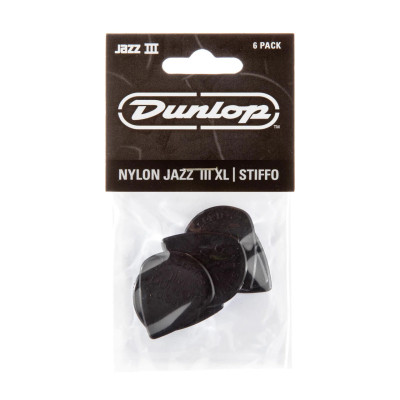 Медіатор Jim Dunlop Jazz III XL Stiffo Pick 6 шт. (47PXLS) Вінниця - фото 2