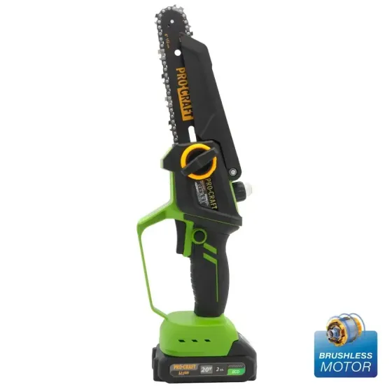 Акумуляторна міні ланцюгова пила Procraft PKA-46,Безщіткова акумуляторна міні пила ланцюгова 1 АКБ  20 В  Li-Ion Львів