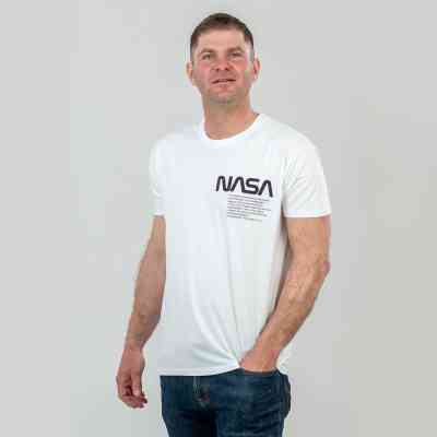 Футболка Sol's Imperial 190 Nasa Worm білий XL (11500102/81XL) Винница