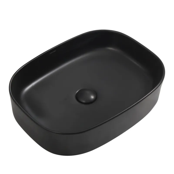 Раковина накладна Mixxus Premium BEVEL-0103 BLACK 510х370х120mm   ( MP6520 ) 30453 Харьков