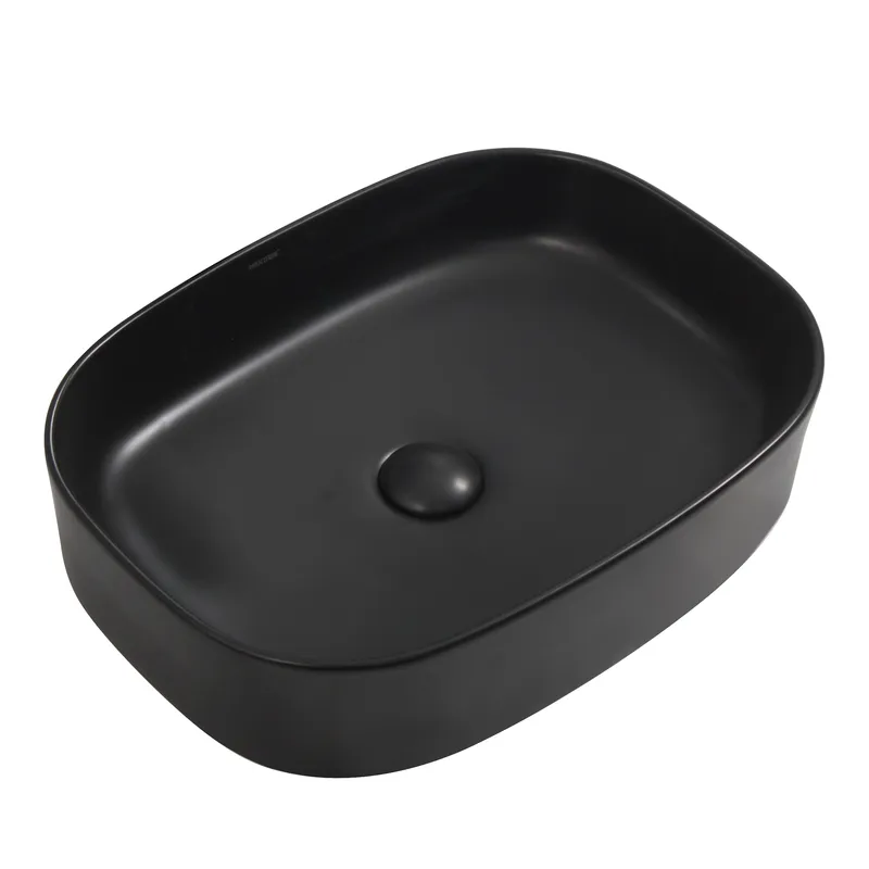 Раковина накладна Mixxus Premium BEVEL-0103 BLACK 510х370х120mm   ( MP6520 ) 30453 Харьков - изображение 1