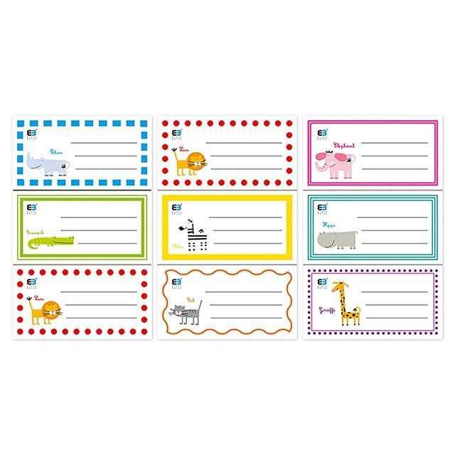 Наліпки на зошити 9шт.B&B KIDS /5/, шт Київ - фото 1