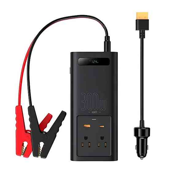 Автомобильный инвертор Baseus IGBT Power Inverter 300W Black CGNB010001 Одесса