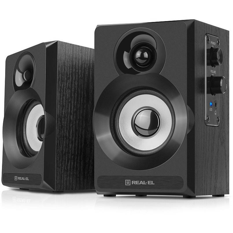 Акустична система REAL-EL S-217 Black Чорний Харьков - изображение 10