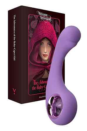 Вібратор для точки G FairyGasm BraveryAward violet Sex Aura Київ