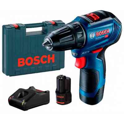 Шуруповерт Bosch Professional GSR 12V-30 2x 2.0Аг, GAL 12V-40, кейс (0.601.9G9.000) Вінниця