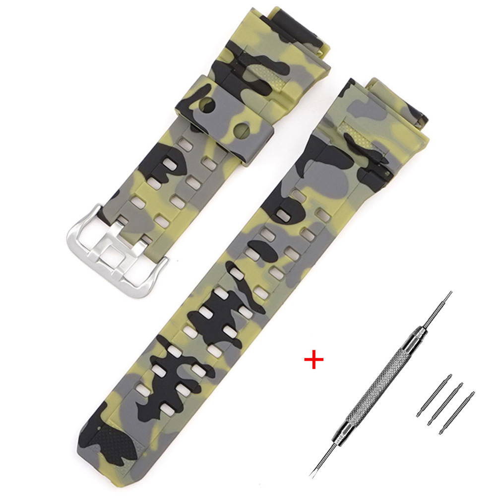 Ремешок для Casio G-Shock GW-9400/9300 Camo Green SI SBR Киев - изображение 1