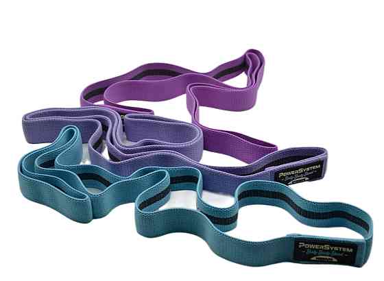 Набір тканевих гумок Power System PS-4129 Booty Band Set Long 3шт. Кам'янське