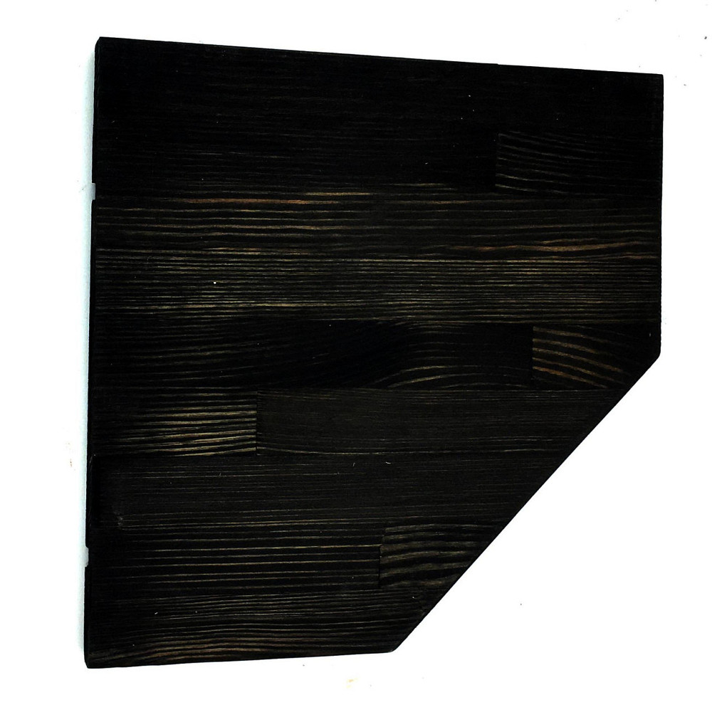 Угловая настенная полка 