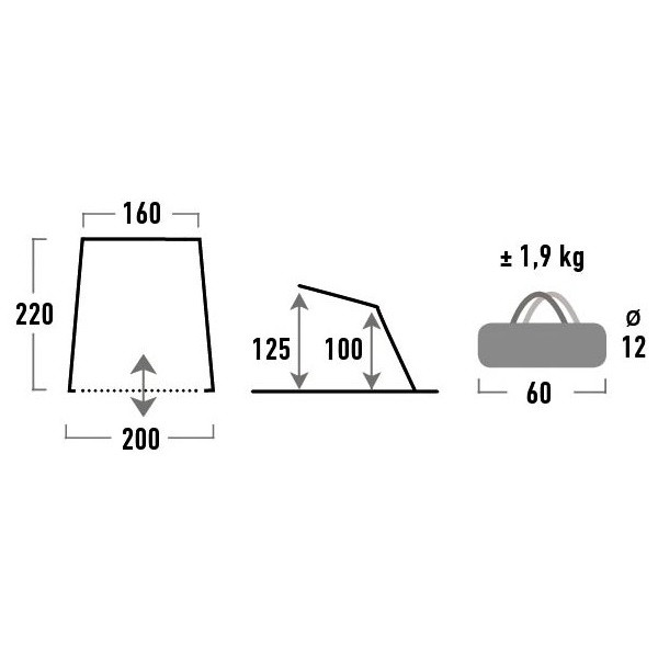 Палатка High Peak Cordoba 80 Киев - изображение 2