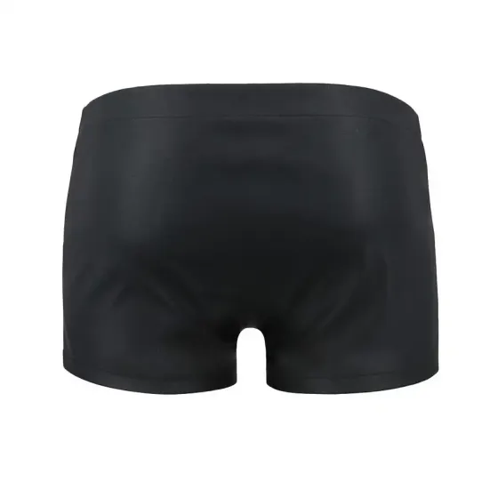 Чоловічі шкіряні боксери із заклепками Passion 048 SHORT DAVID XXL/XXXL Black Львів