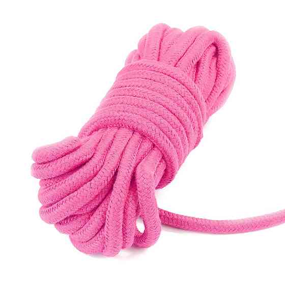 Мотузка рожева 10 meters Fetish Bondage Rope Sex Aura Київ