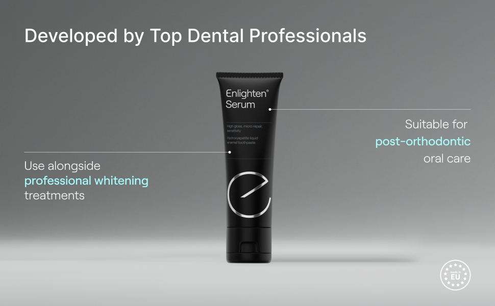 Зубна паста Enlighten Serum для чутливих зубів 75 мл | Відновлення емалі, гідроксиапатит, захист від карієсу, м'ята Київ - фото 13
