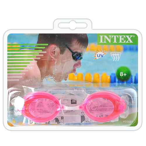 Очки для плавания детские Intex розовые Бровары