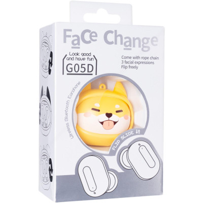 Наушники XoKo G05-face changing TWS Yellow (G05-YEL) Винница - изображение 9