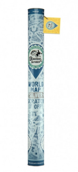 Скретч карта Discovery Map World англійською мовою Вінниця - фото 5