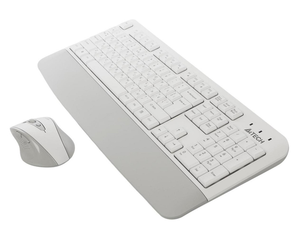 Комплект (клавіатура, миша) бездротовий A4Tech Fstyler FG2500S Plus White ( 21742 ) Харків - фото 4