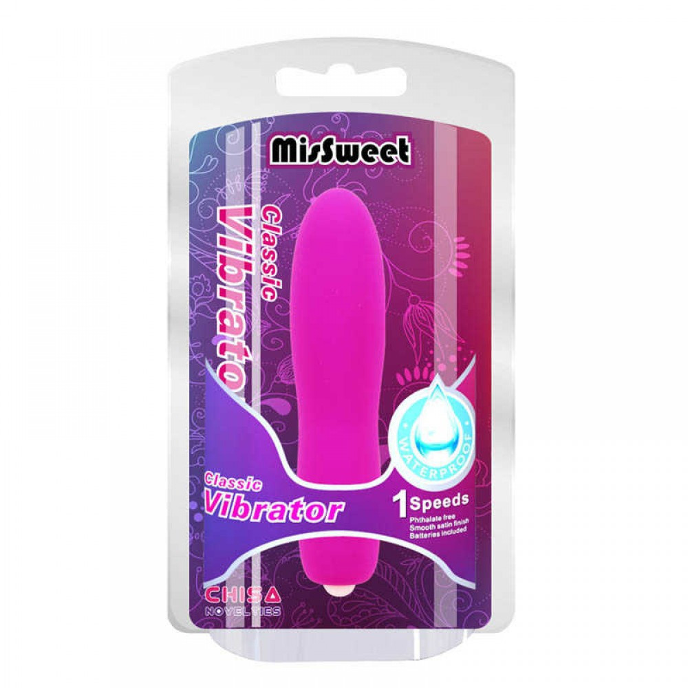 Вибропуля на батарейках Chisa Mis Sweet Classic Vibrator, розовая Sex Aura Киев - изображение 5