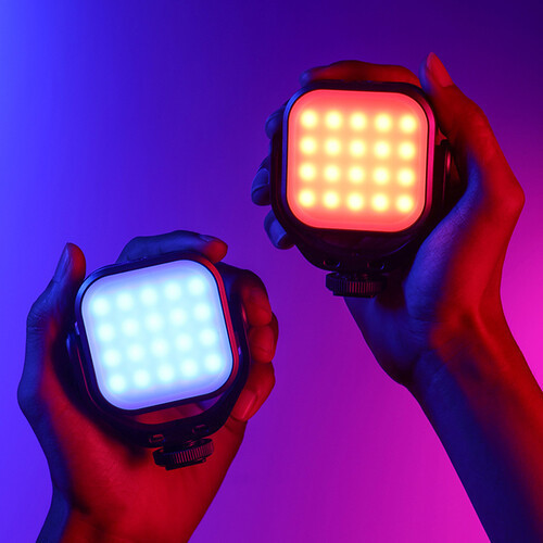 Відеосвітло з регулюванням нахилу CRI 95+ 2500-6500К Ulanzi VL66 RGB SBR Київ - фото 8