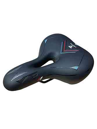 Седло для велосипеда комфортное с силиконовым амортизатором Feel Fit ZD-029 240*180 мм Бровары