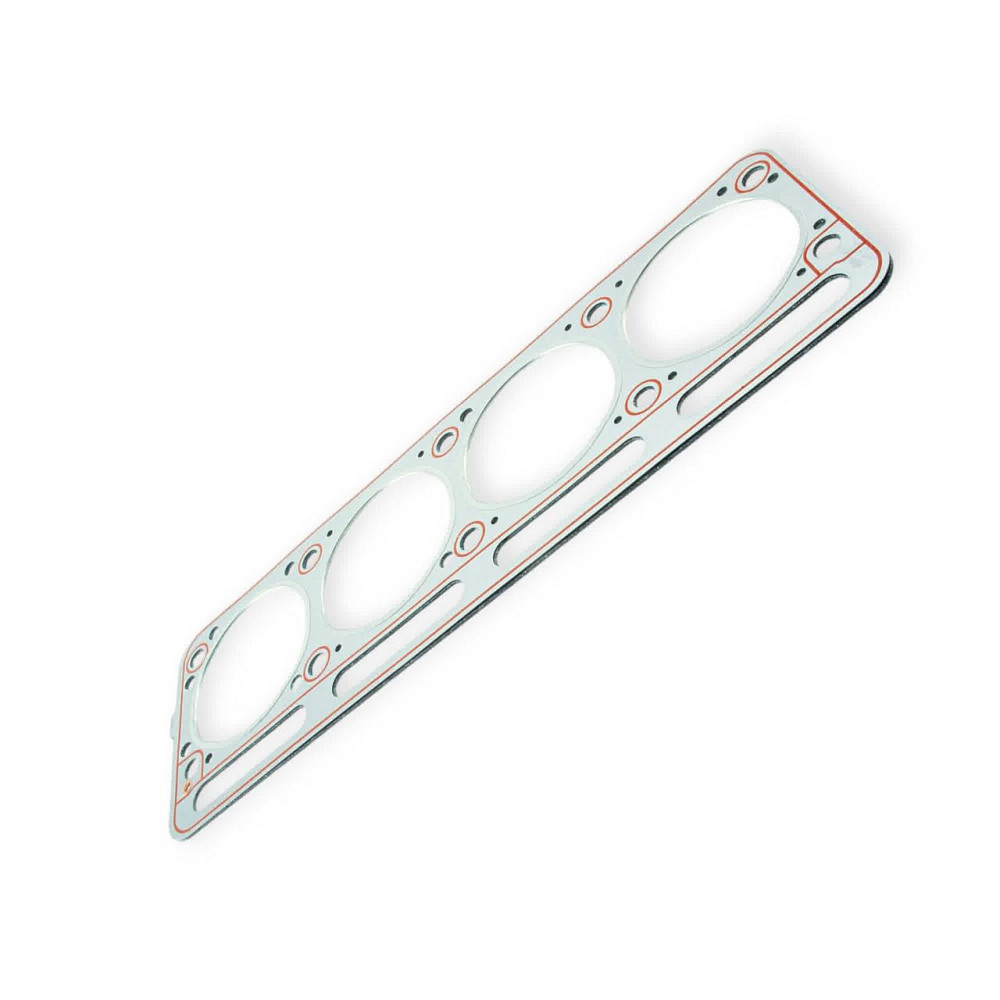 Прокладка ГБЦ УАЗ 3151, 3160, 3741 (421, 100 л.с.) с герметиком (под газ) металл Мукачево - изображение 3