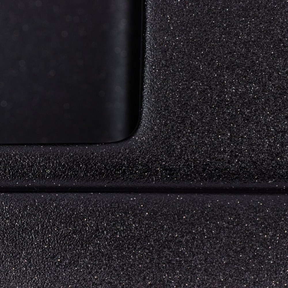 VALESO Гранітна мийка VALESO GALANS 7850 матова Чорний металік Київ - фото 7