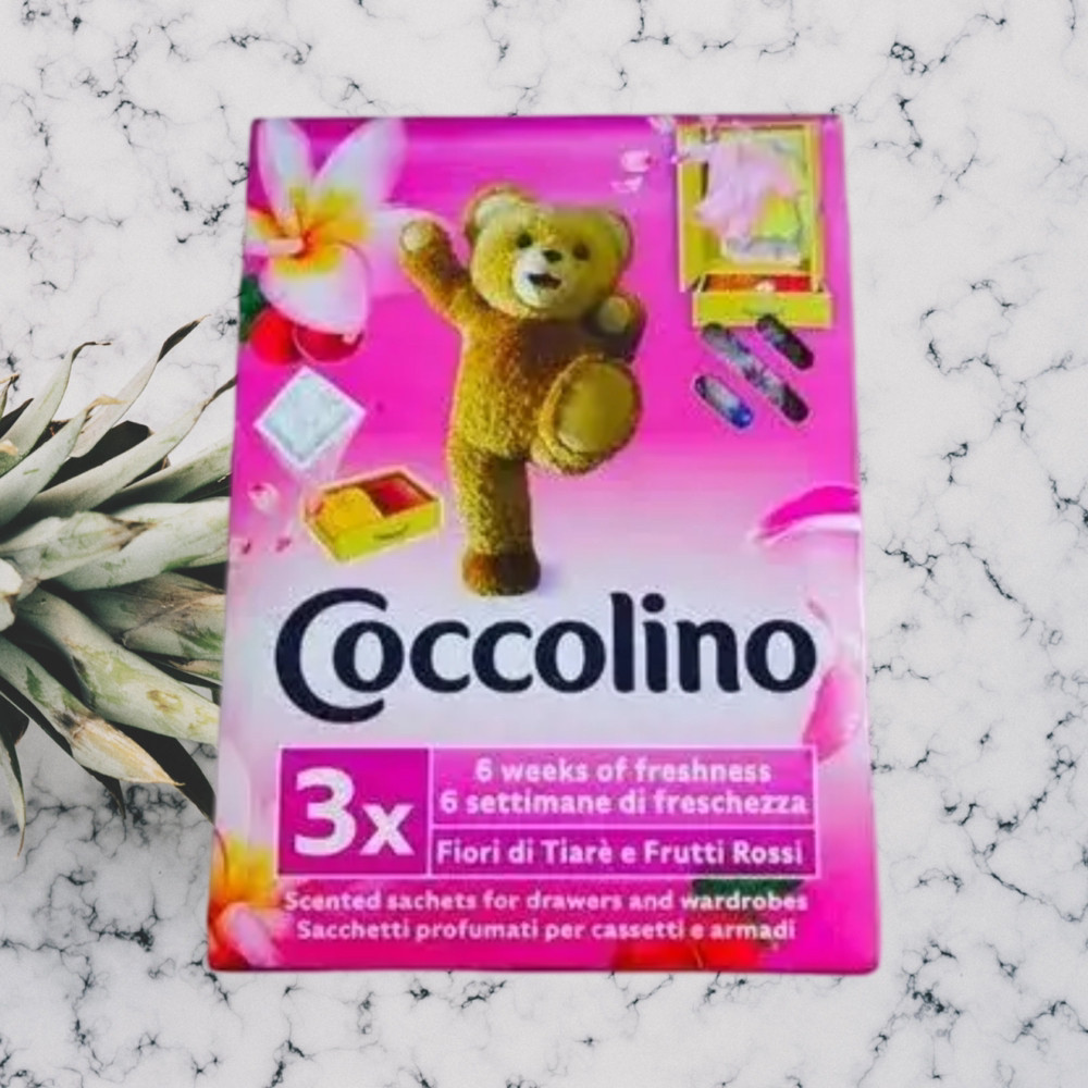 Ароматизатор для гардероба Cococolino Fiori di tiare e Frutti Rossi, 3 шт. Виноградов - изображение 2