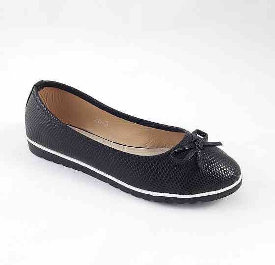 . Жіночі Балетки Чорні Мокасини Туфлі (розміри: 38) - 26 Дніпро