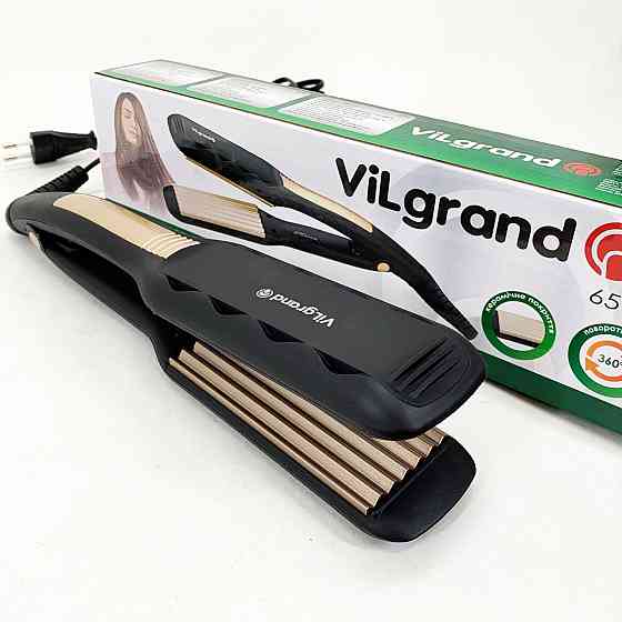 Плойка-праска для випрямлення волосся ViLgrand VHS-110 65 Вт, Випрямляч праска щипці UA-47 Івано-Франківськ