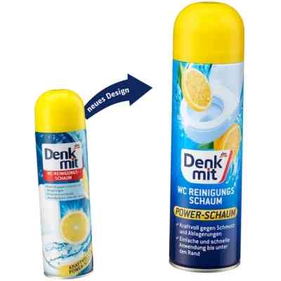 Засіб для чищення унітазу DenkMit Reinigungsschaum Zitrone Пінний з ароматом лимону 500 мл (4066447790023) Вінниця