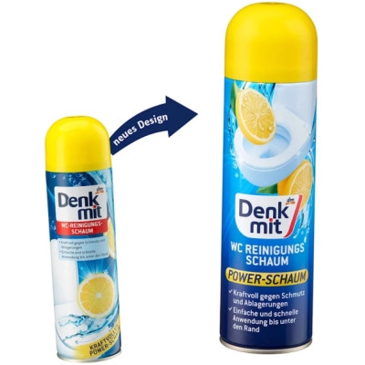 Засіб для чищення унітазу DenkMit Reinigungsschaum Zitrone Пінний з ароматом лимону 500 мл (4066447790023) Вінниця - фото 3