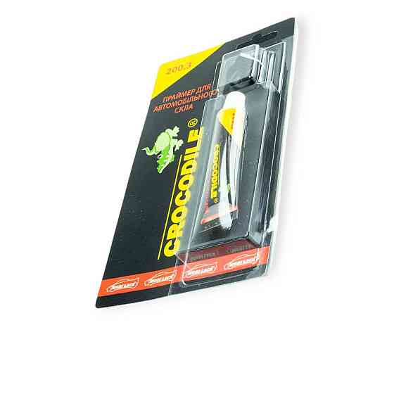 Грунт праймер для вклеювання скла Crocodile 10мг. з аплікатором блістер Мукачево